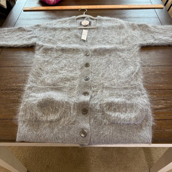 J. Crew Spring Street cashmere oversized cardigan Size Small - Picture 6 of 11